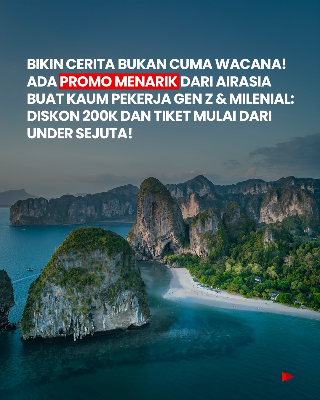 Promo AirAsia mulai 929K, Gratis Ganti Penerbangan & Diskon Bank
