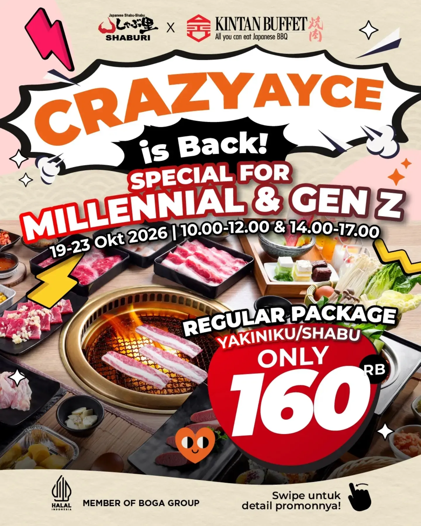 Buffet Yakiniku/Shabu Sepuasnya Rp160 Ribu buat Millennial & Gen Z - Image 3