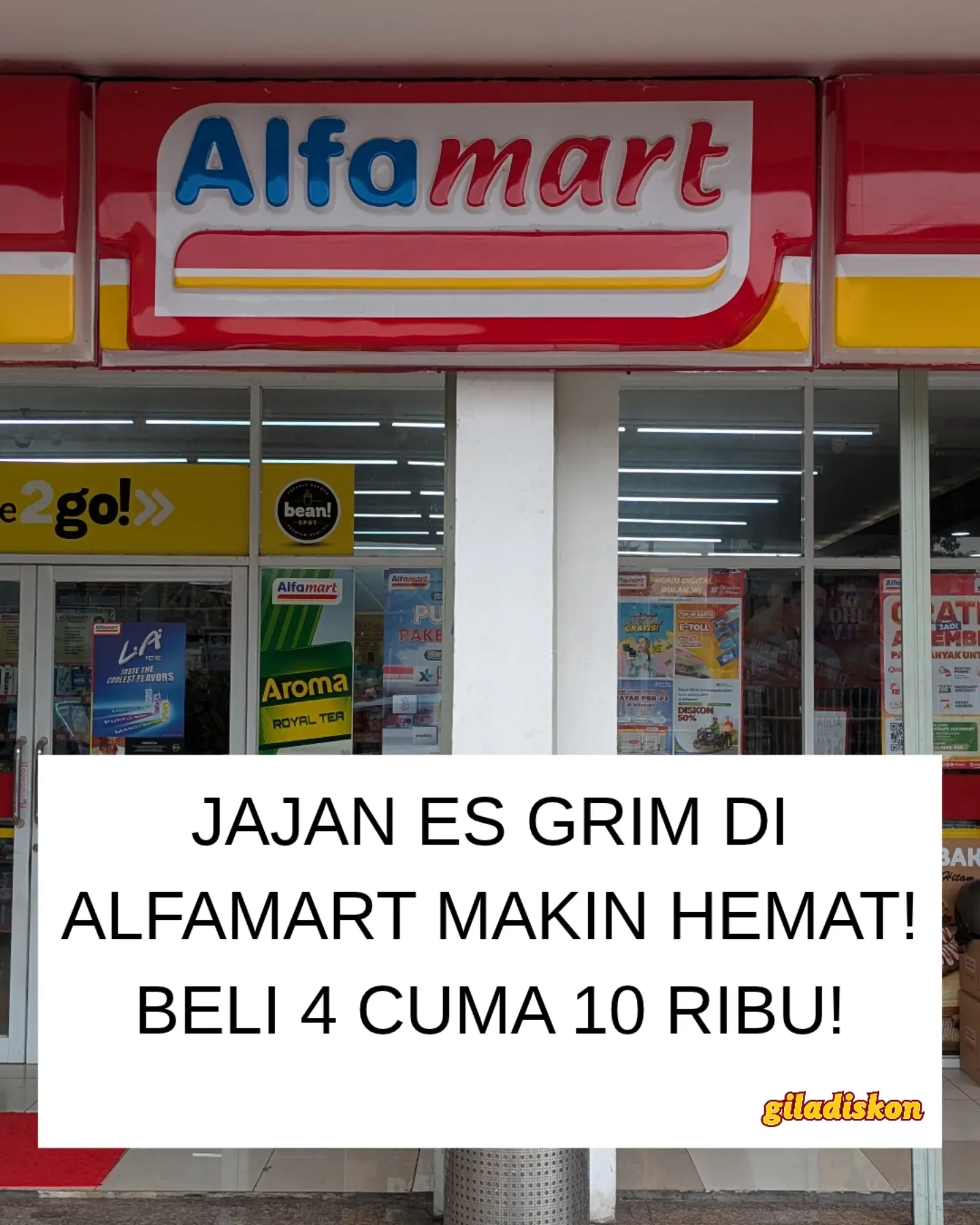 Promo Es Krim Alfamart: Beli 4 Cuma Rp10 Ribu, Beli 2 Gratis 1