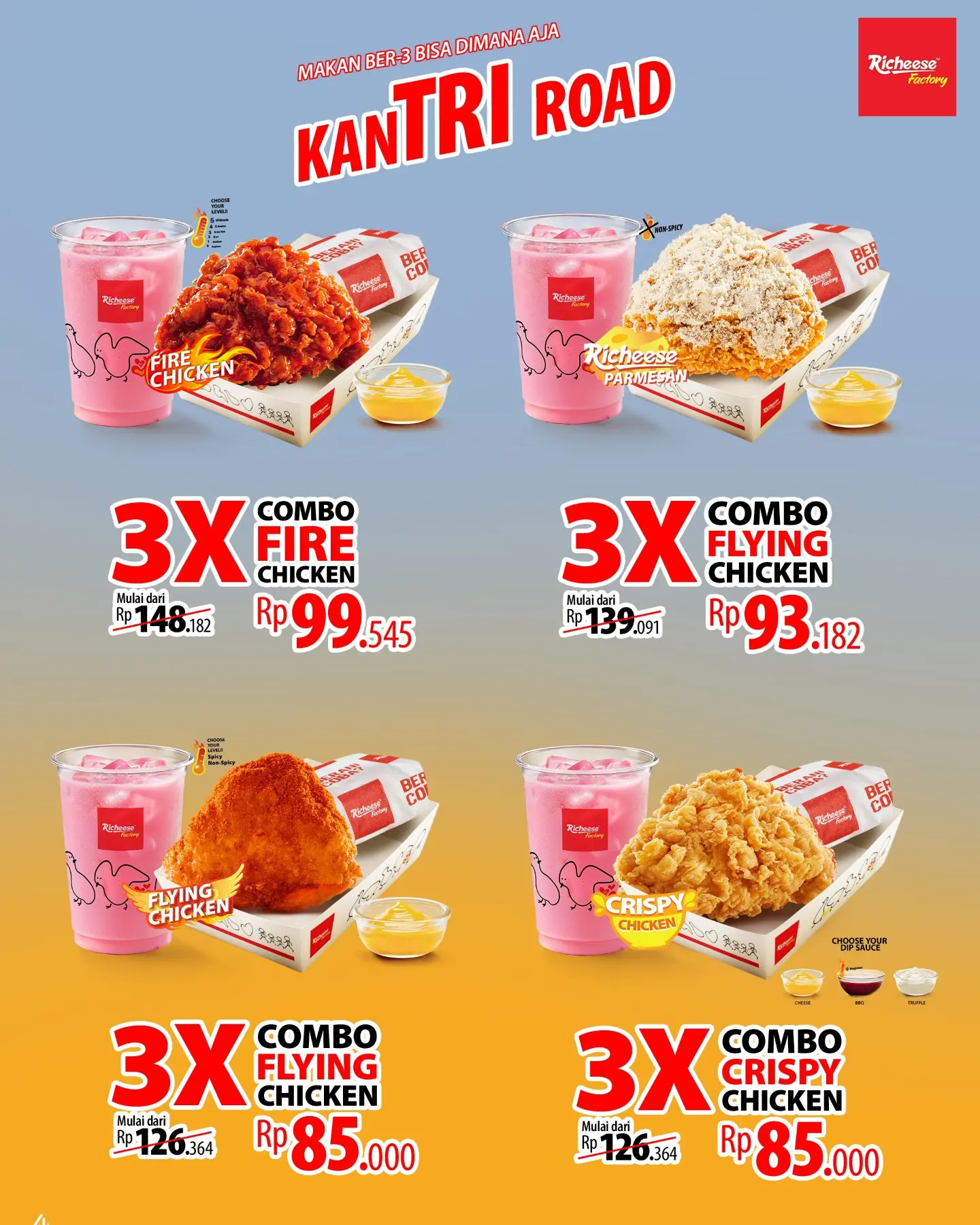 Paket Hemat KanTRI Road Richeese Factory Mulai 28 Ribuan - Image 3