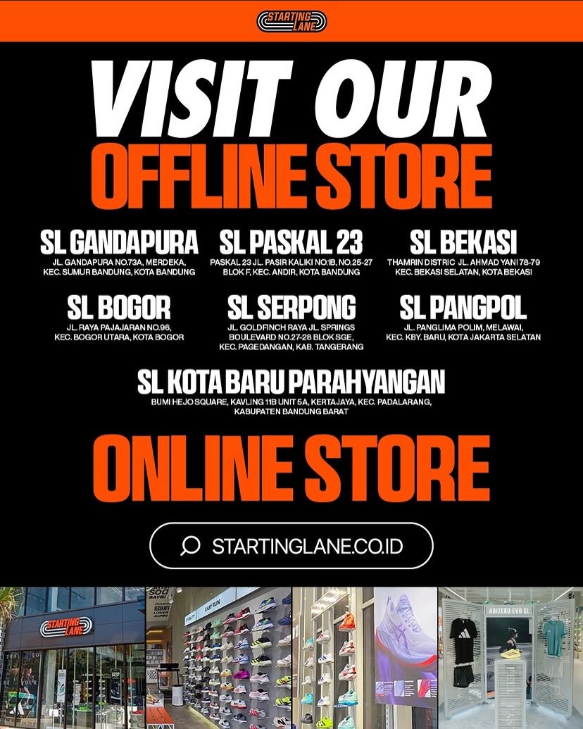 Promo Starting Lane: Beli 1 Gratis 1 Sepatu Lari + Diskon 20% - Image 19