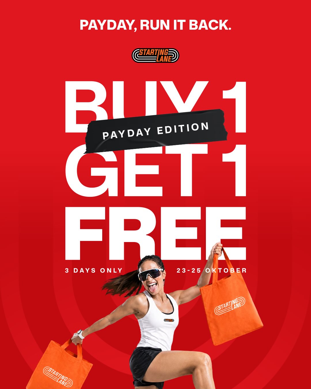 Promo Starting Lane: Beli 1 Gratis 1 Sepatu Lari + Diskon 20% - Image 18
