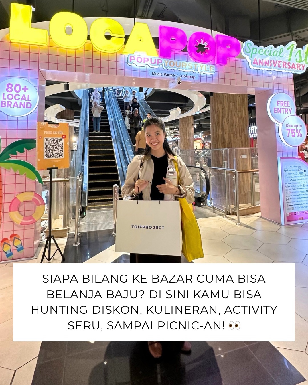 Locapop Picnic in the Sky: Diskon Fashion 70% di Rooftop AEON