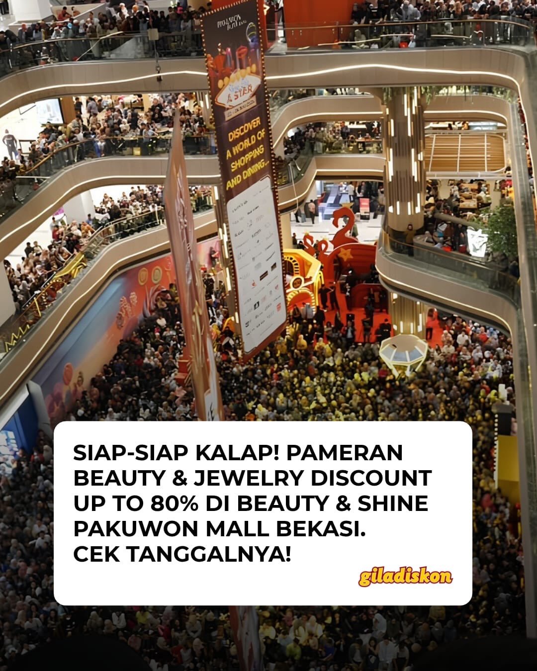 Diskon Hingga 80% di Beauty & Shine Pakuwon Mall Bekasi