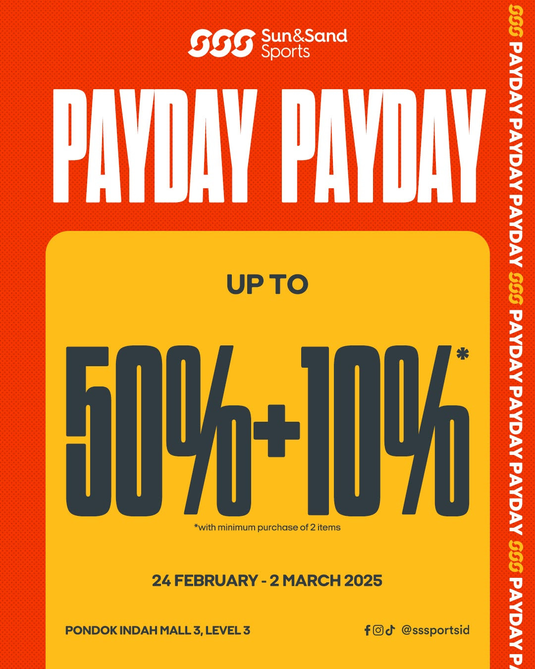 Promo Sun & Sand Sports Payday Diskon s/d 50% + 10% - Image 2