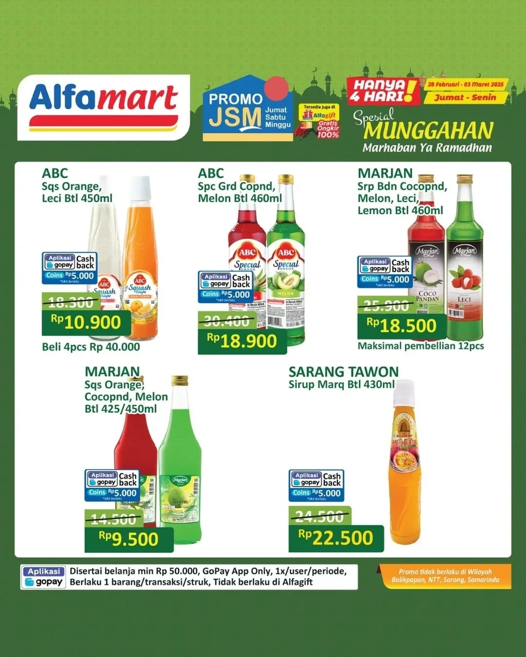 Promo Alfamart JSM Weekend Periode 28 Februari - 3 Maret 2025