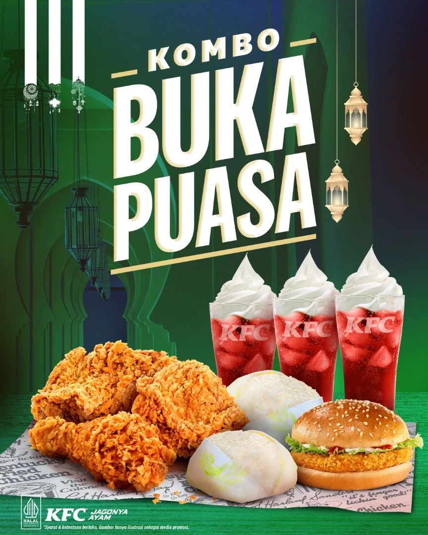Promo KFC Kombo Buka Puasa Hanya Rp 90 Ribuan