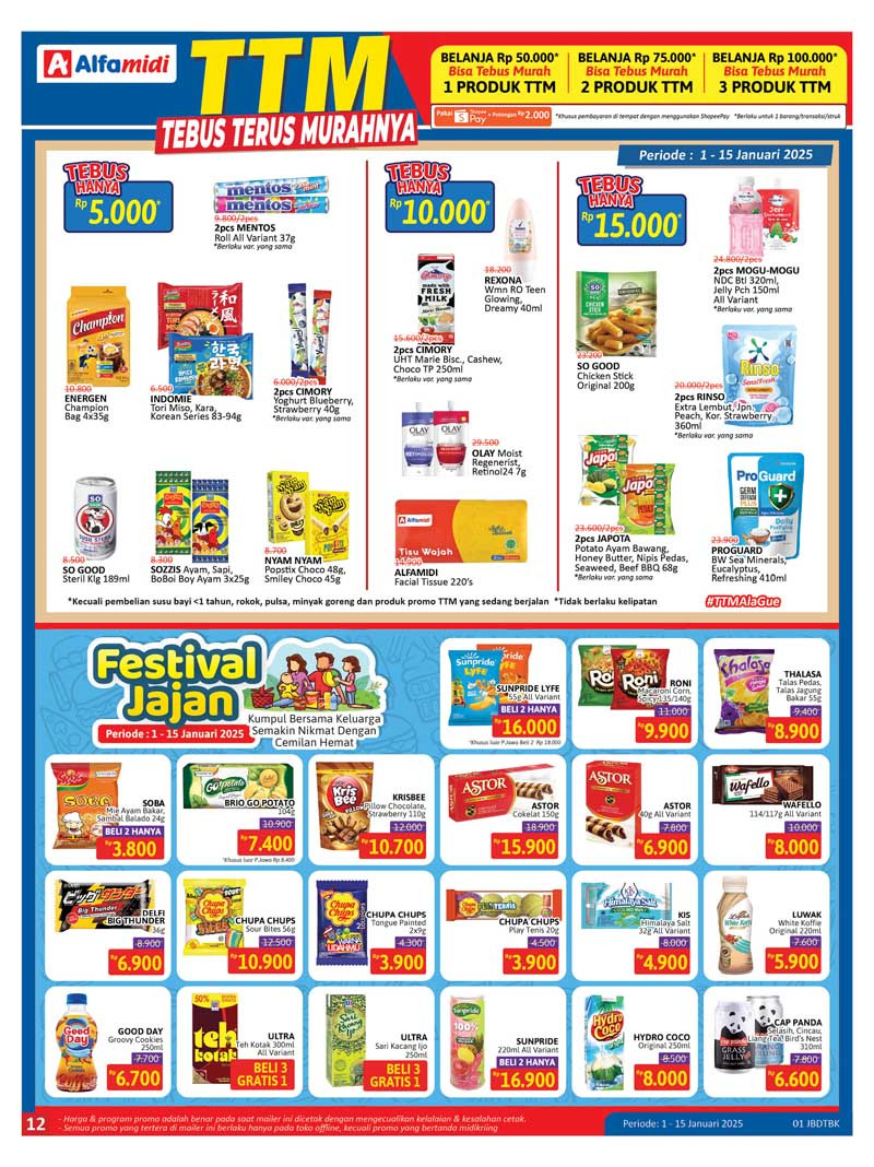 Promo Katalog Alfamidi Periode 1 - 15 Januari 2025 - Image 13