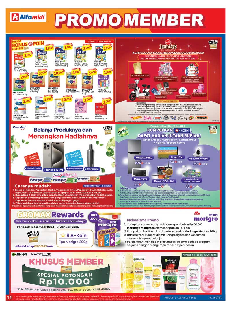 Promo Katalog Alfamidi Periode 1 - 15 Januari 2025 - Image 12