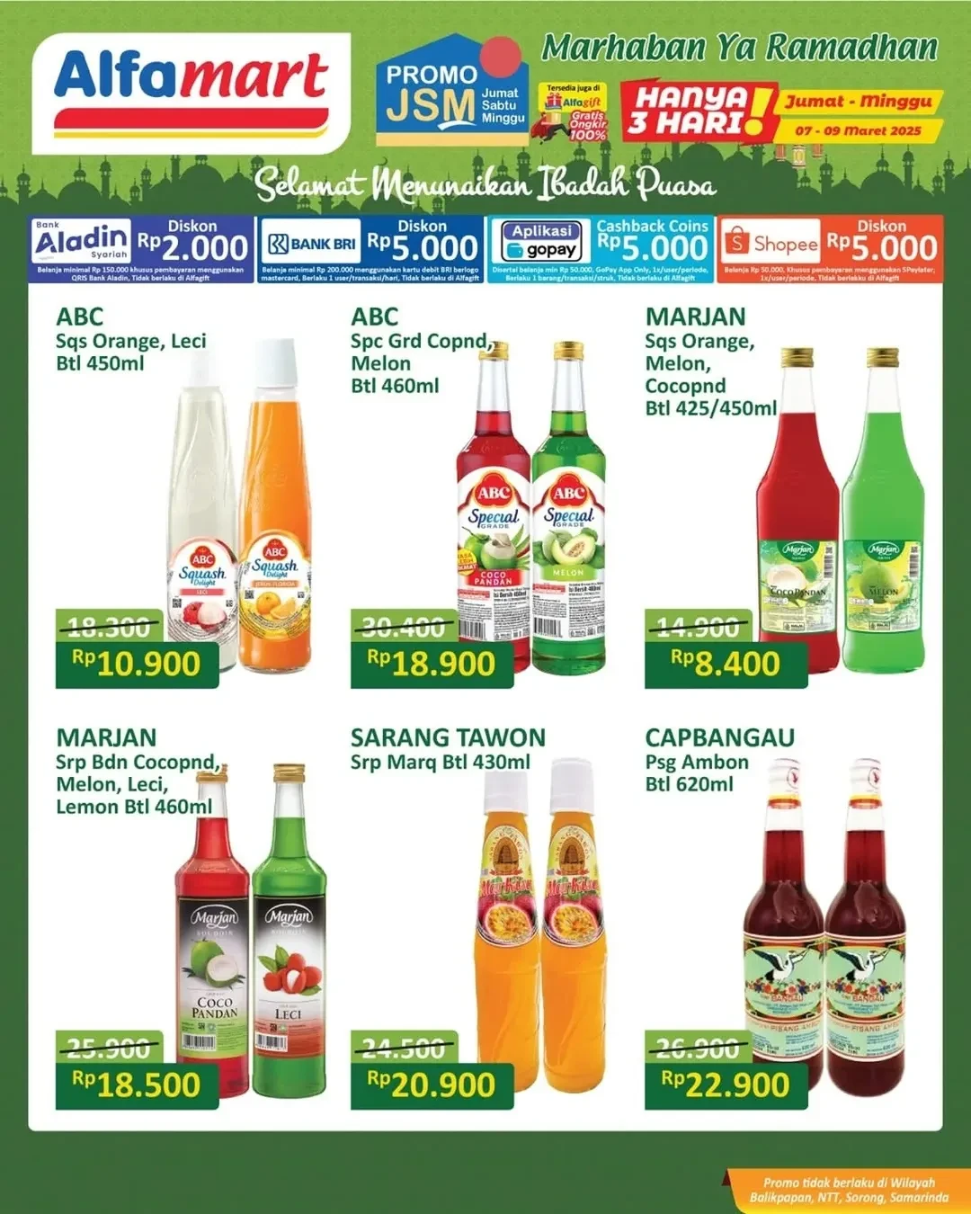 Promo Alfamart JSM Weekend Periode 7 - 9 Maret 2025