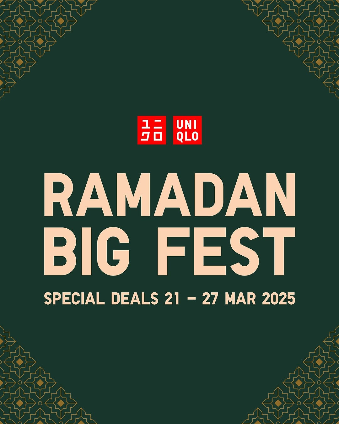 Promo Uniqlo Ramadan Big Fest 21 - 27 Maret 2025 - Image 2