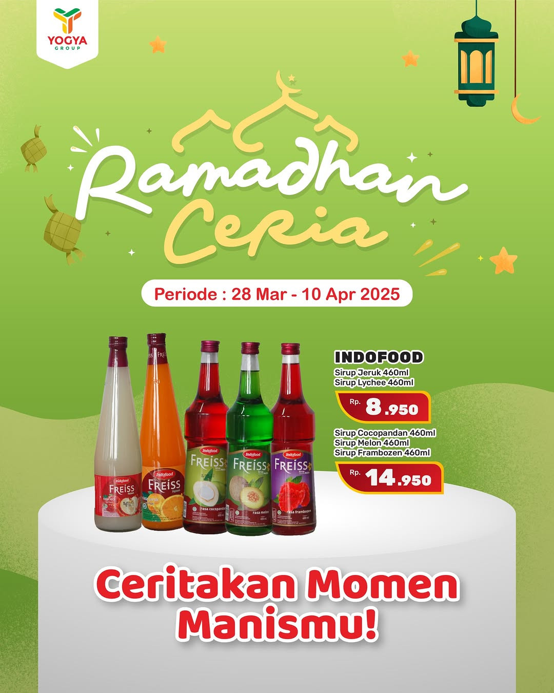 Promo Yogya Toserba Ramadan Ceria 28 Maret - 10 April 2025 - Image 1