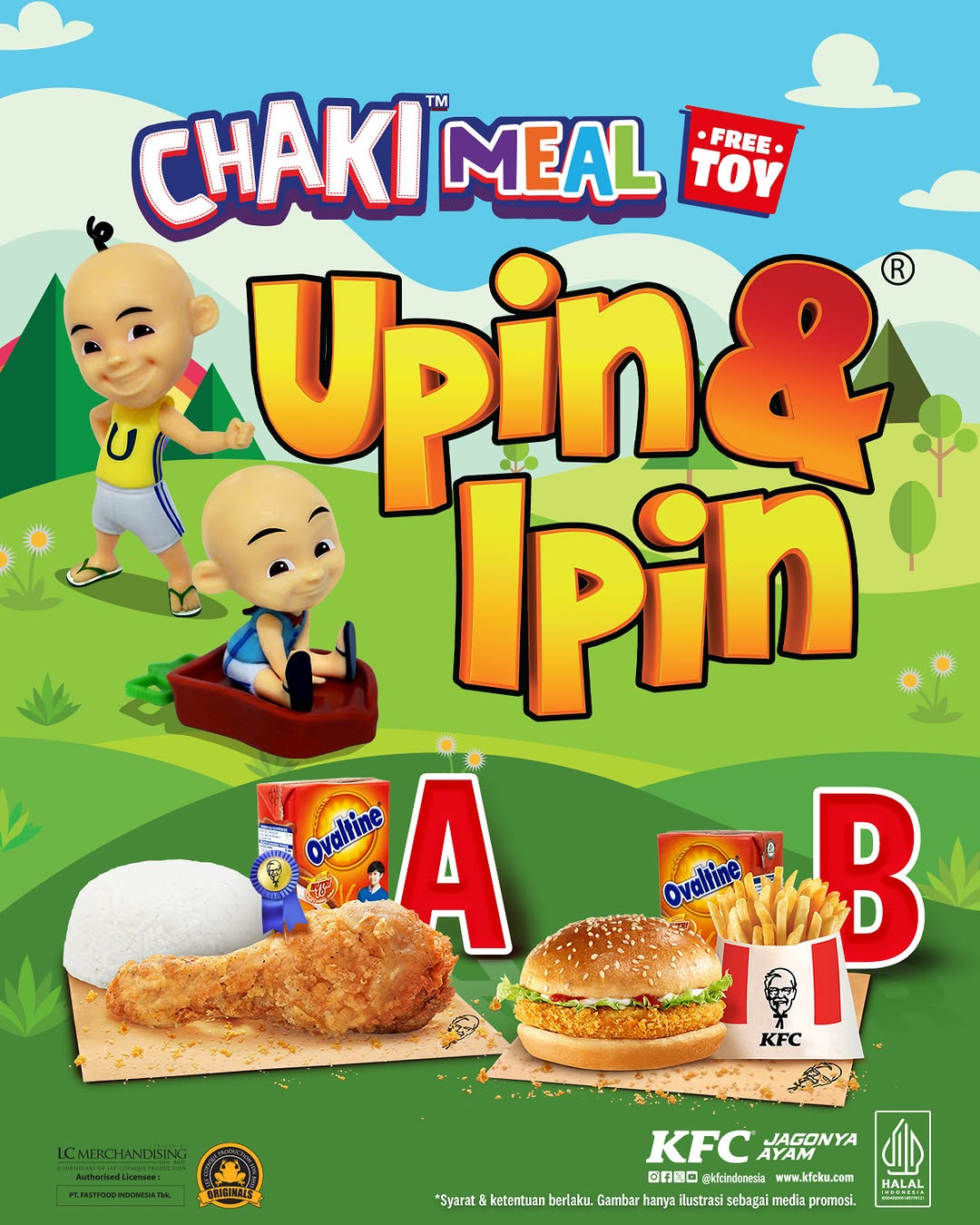 Promo KFC Chaki Meal Upin Ipin - Image 1
