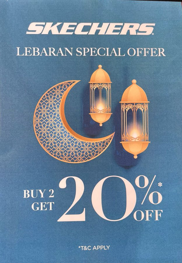 Promo Sketchers Lebaran Special Offer Beli 2 Diskon 20% - Image 1