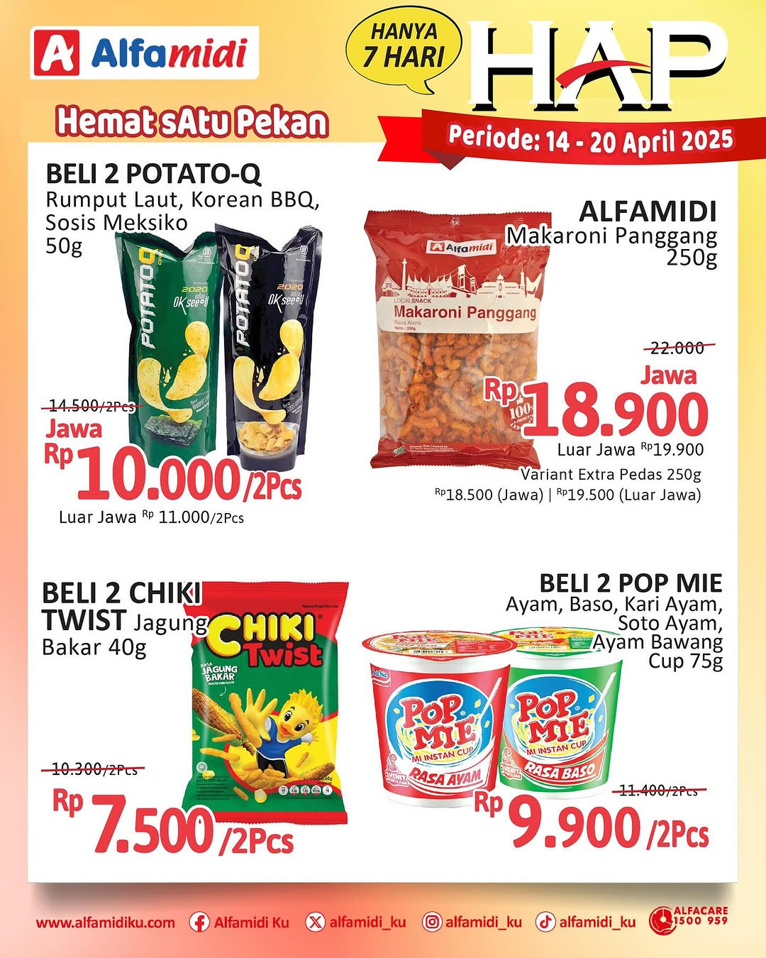 Promo Alfamidi HAP Periode 14 - 17 April 2025 - Image 1