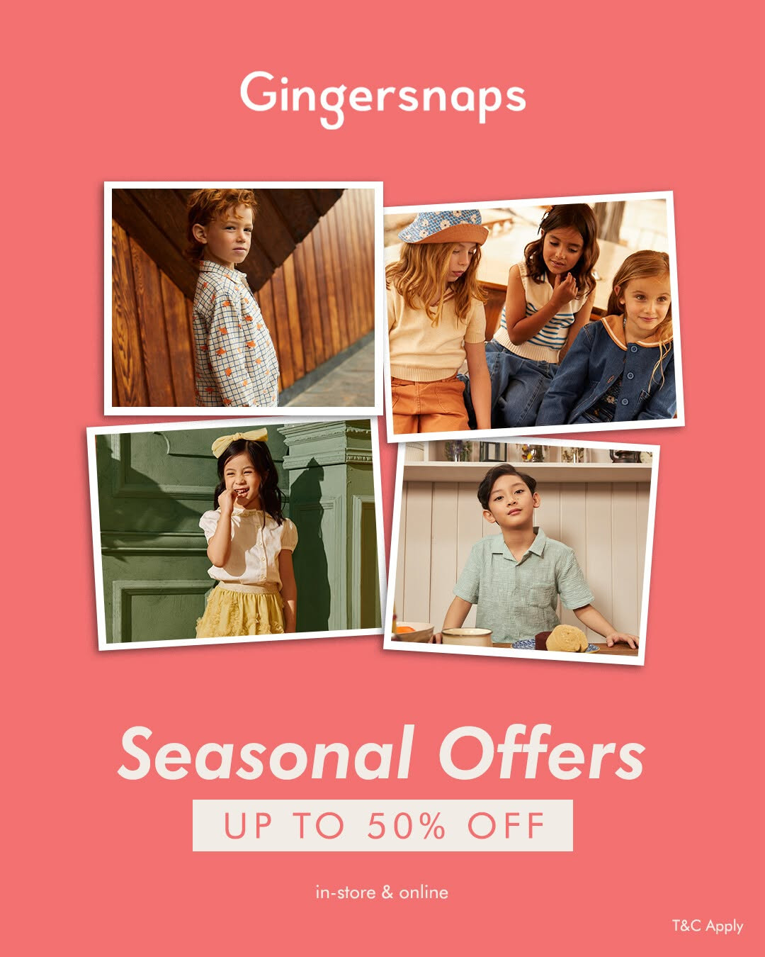 Promo Gingersnaps Seasonal Offer Diskon s/d 50% - Image 2