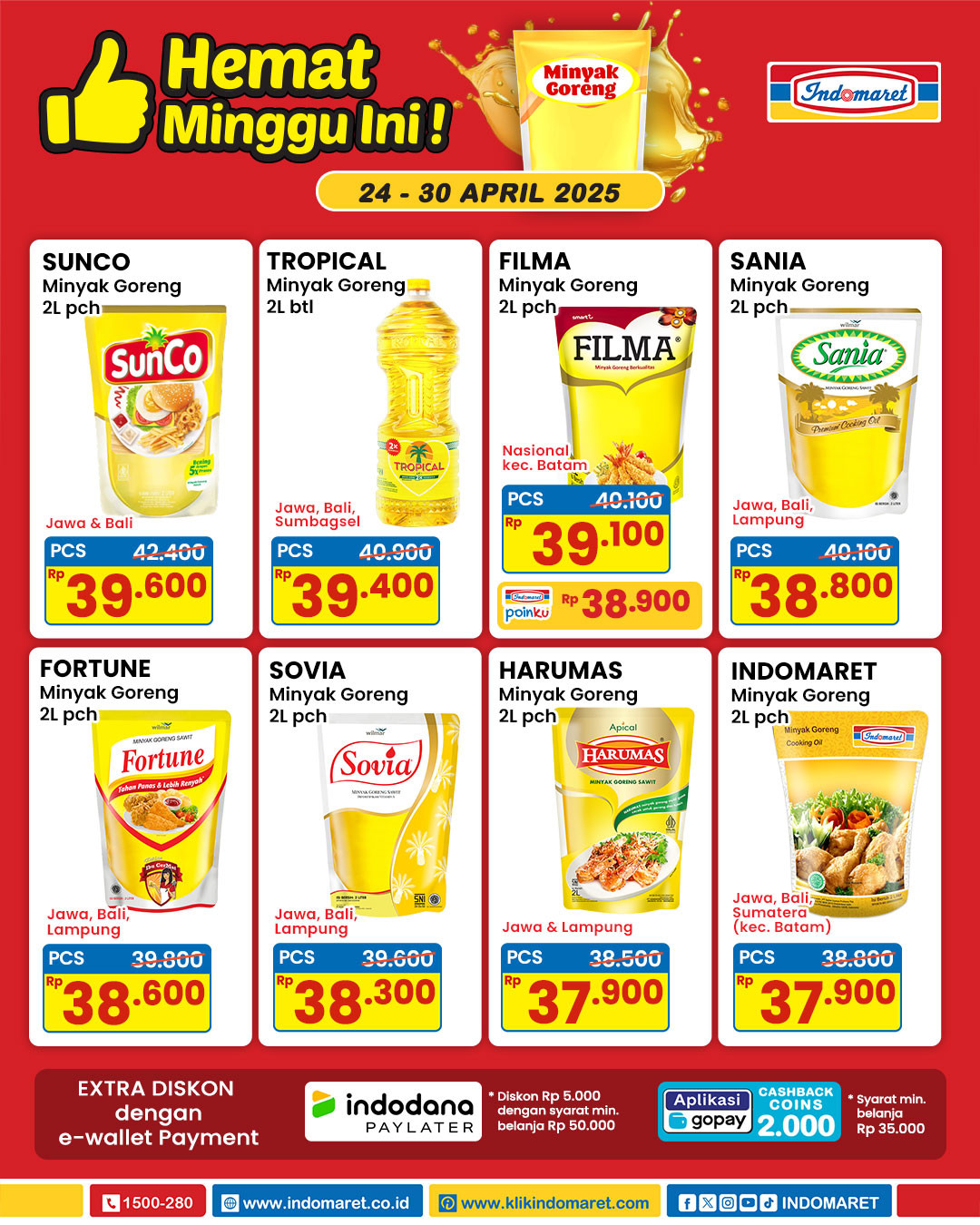 Promo Indomaret Hemat Minggu Ini Periode 24 - 30 April 2025