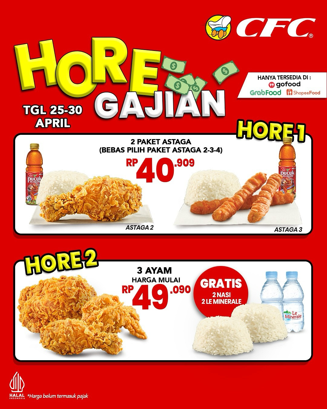 Promo CFC Hore Gajian Mulai Dari Rp 40 Ribuan - Image 2