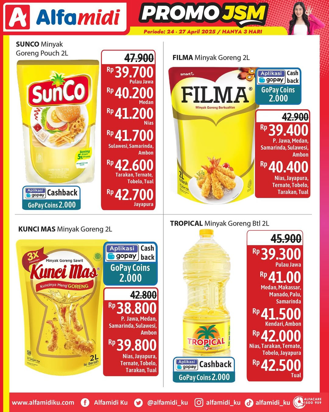 Promo Alfamidi JSM Periode 24 - 27 April 2025