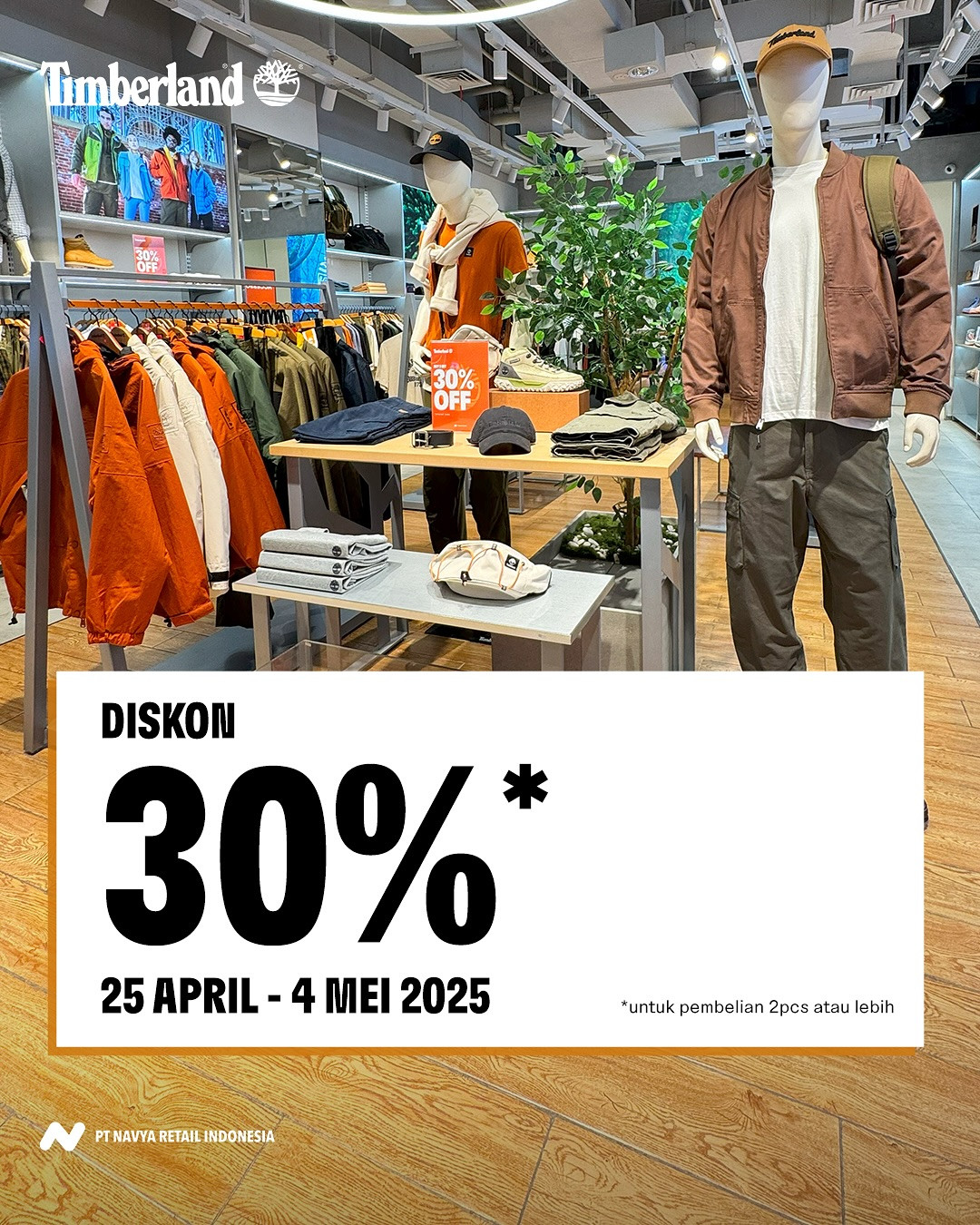 Promo Timberland Payday Beli 2 Diskon 30% - Image 1