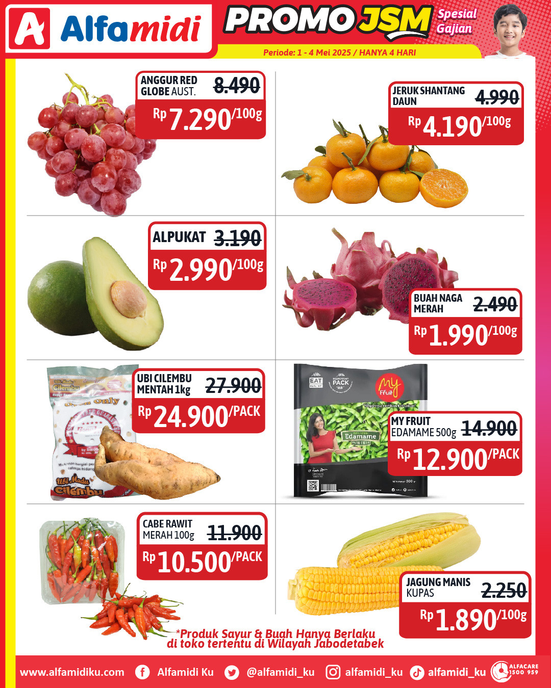 Promo Alfamidi JSM Periode 1 - 4 Mei 2025