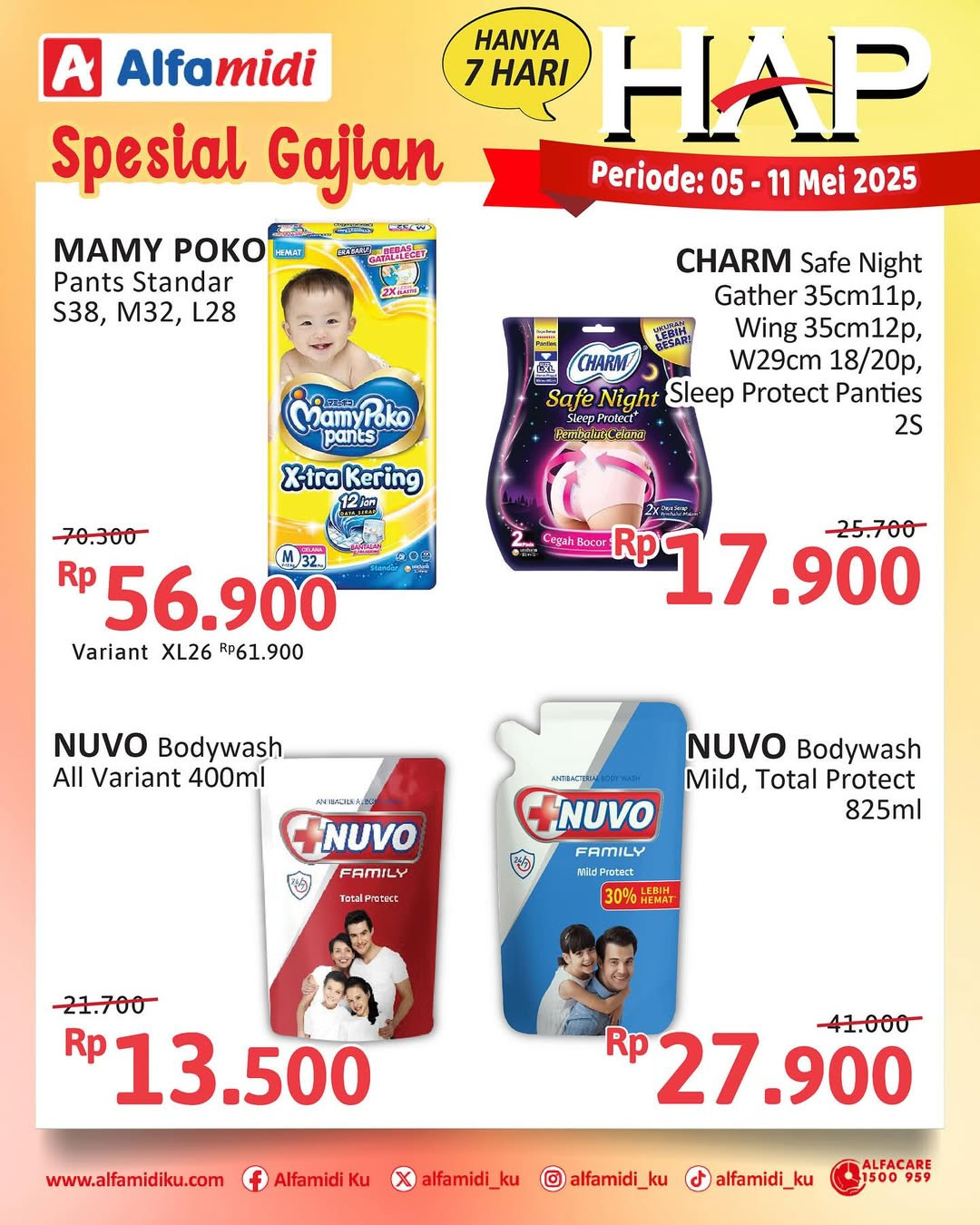 Promo Alfamidi HAP Periode 5 - 11 Mei 2025
