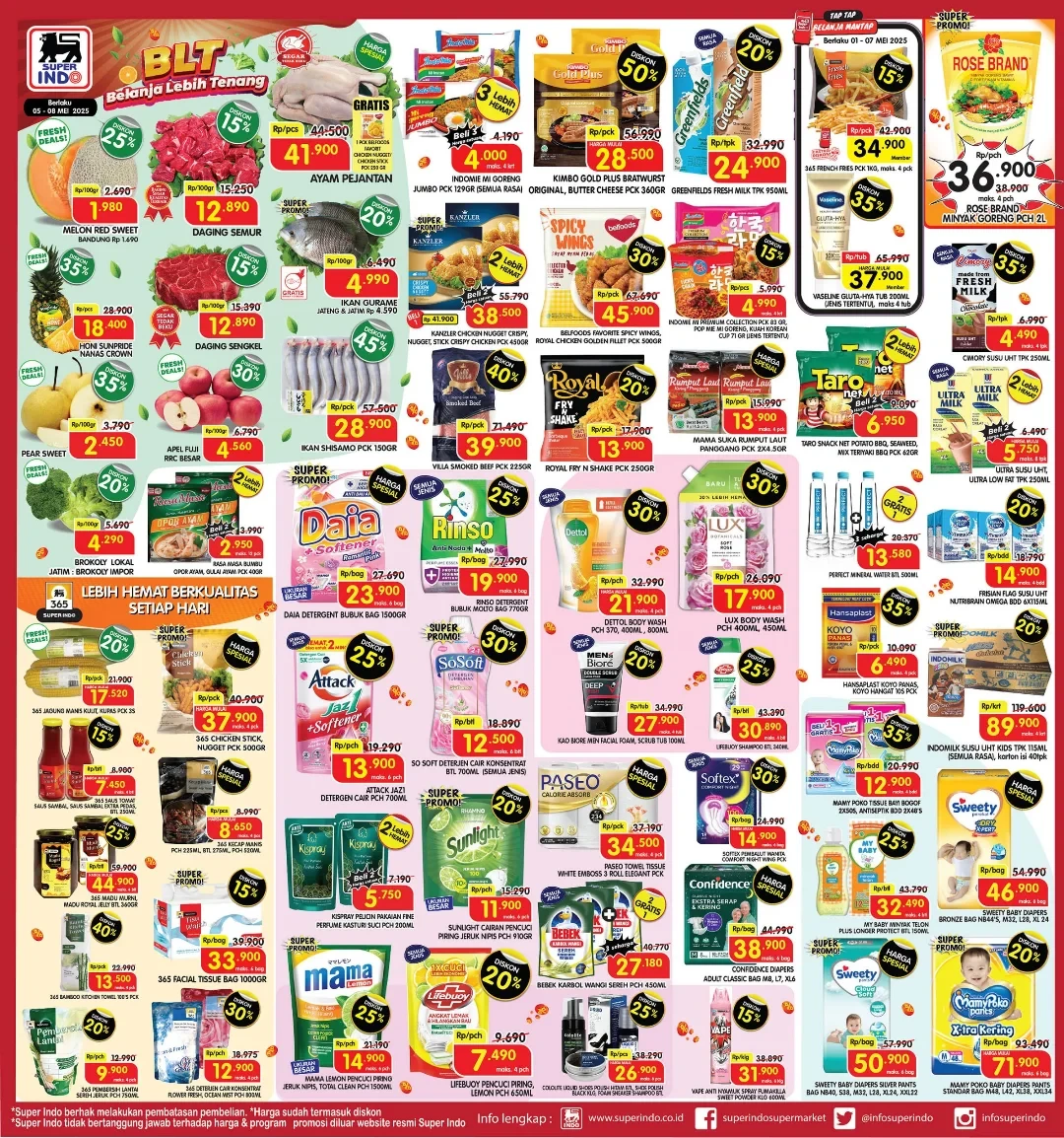 Promo Superindo Periode 5 - 8 Mei 2025