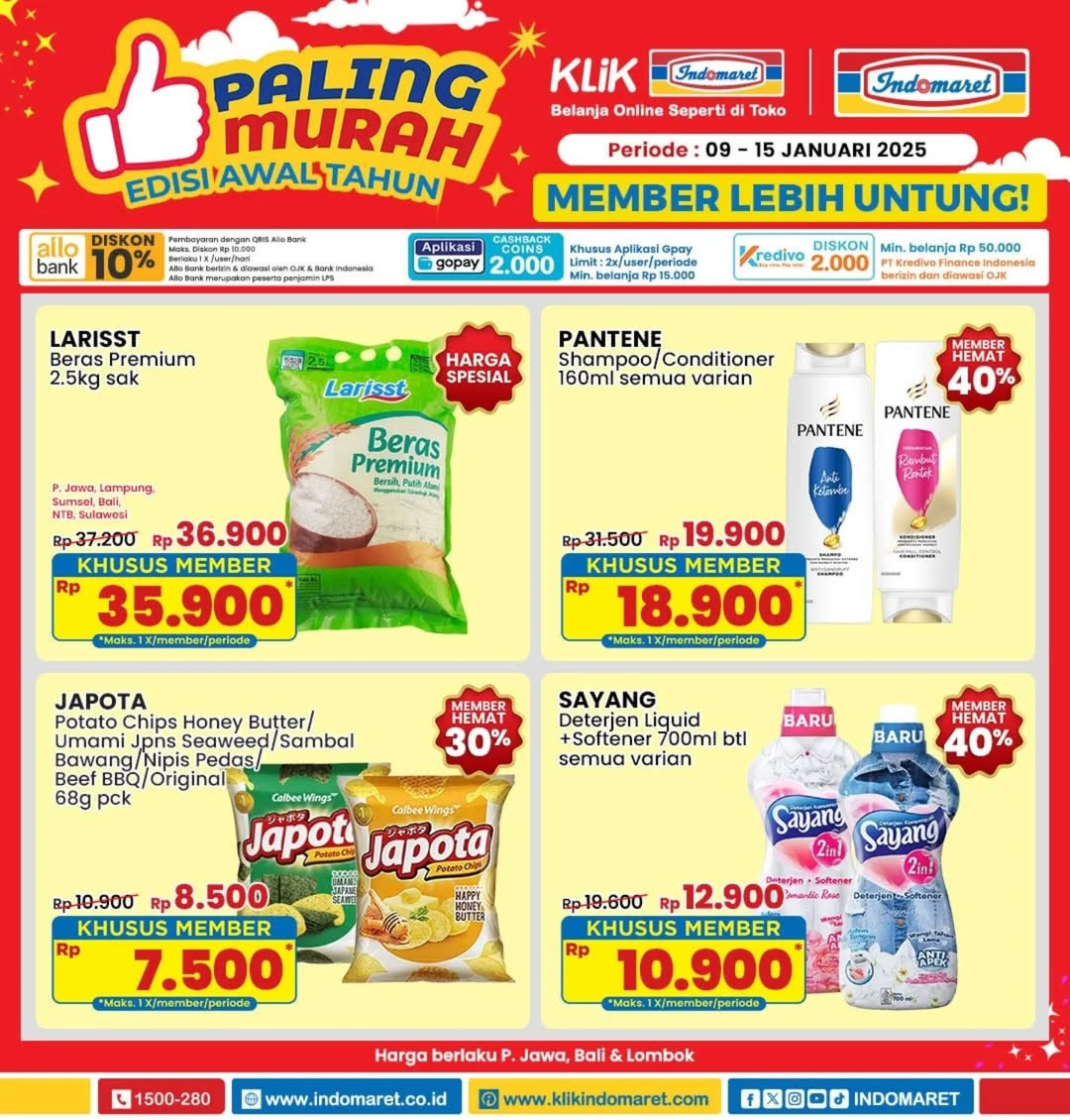 Promo Indomaret Paling Murah 9 - 15 Januari 2025 - Image 1