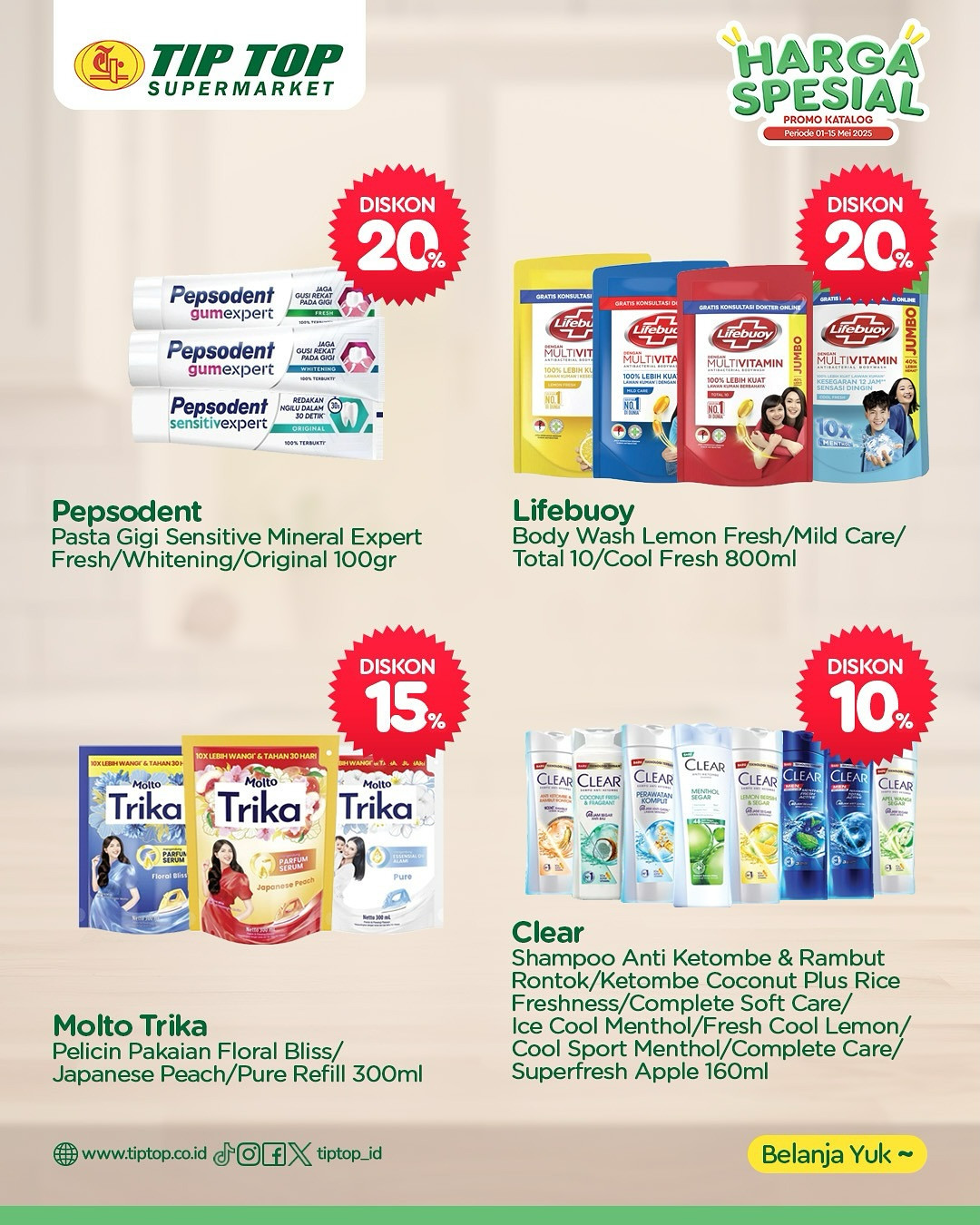 Promo Tip Top Harga Spesial 1 - 15 Mei 2025 - Image 8