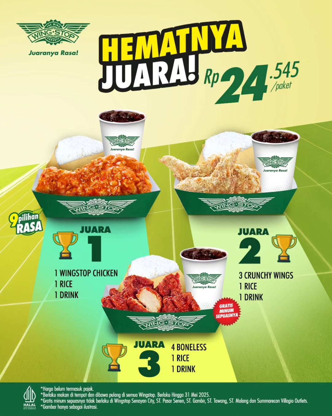 Promo Wingstop Hematnya Juara Rp 24.545 - Image 2
