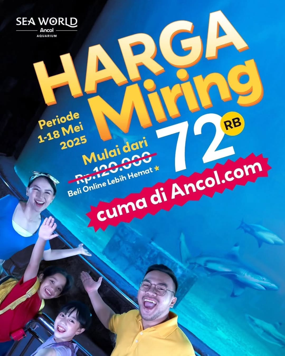 Promo Sea World Harga Miring Mulai Dari Rp 72.000 - Image 1