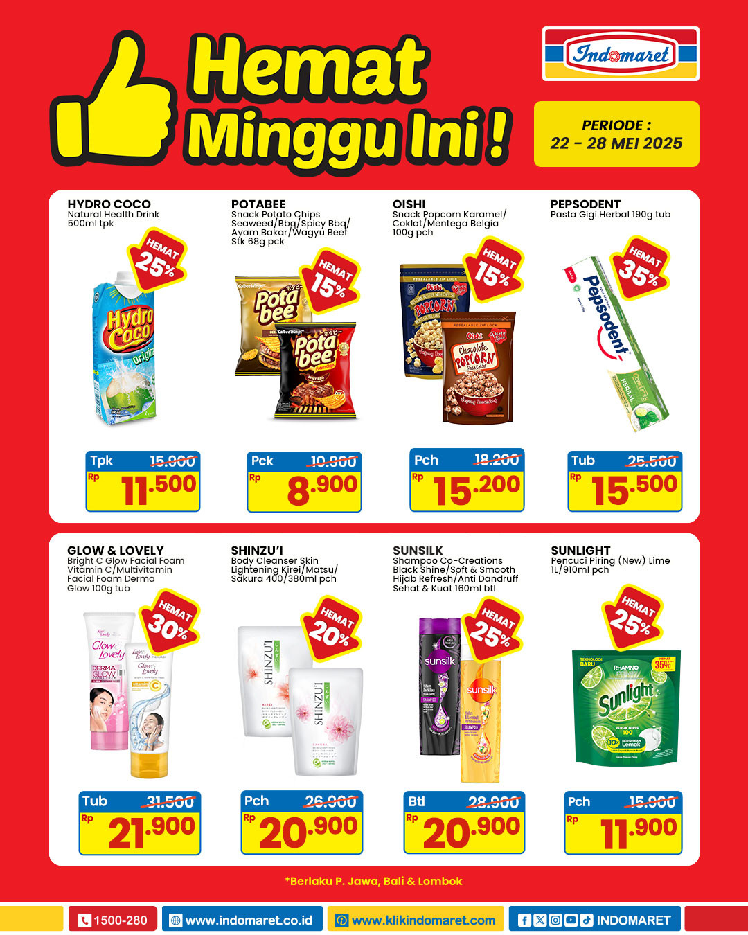 Promo Indomaret Hemat Minggu Ini 22 - 28 Mei 2025