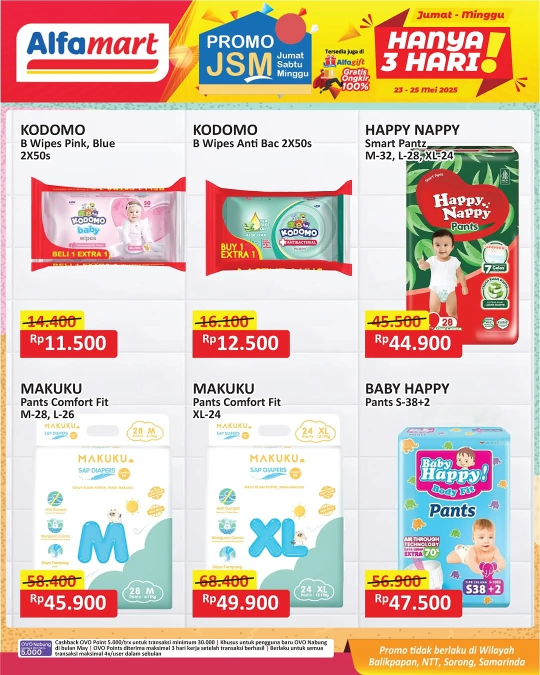 Promo Alfamart JSM Weekend Periode 23 - 25 Mei 2025