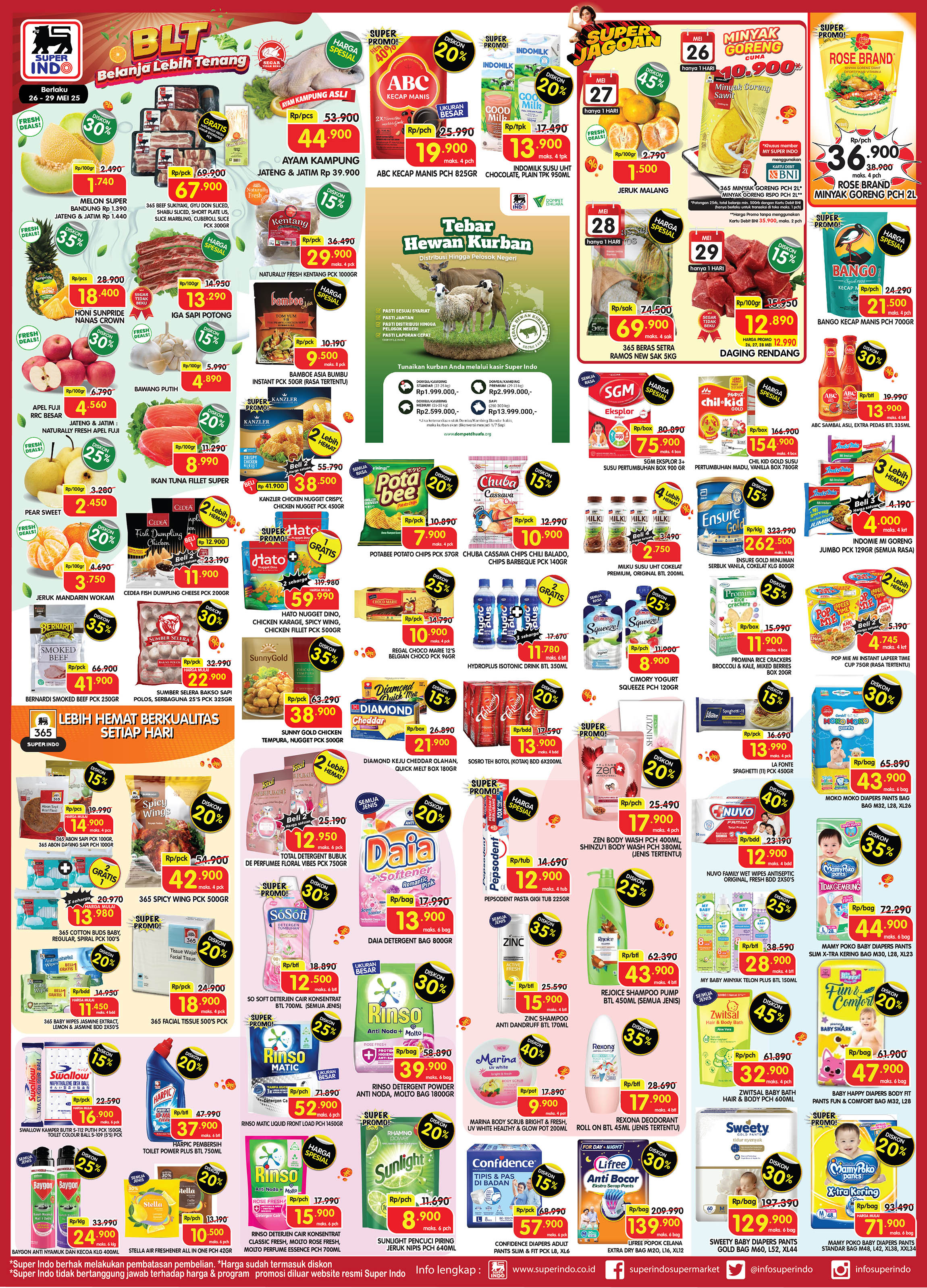Promo Superindo Periode 26 - 29 Mei 2025 - Image 1
