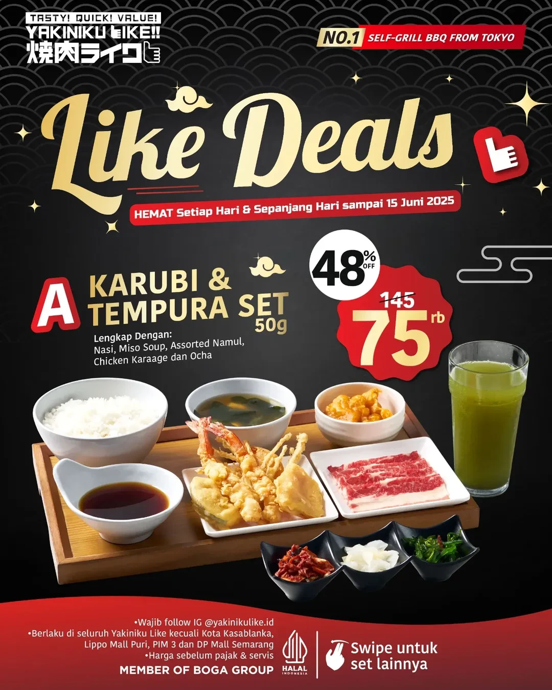 Promo Yakiniku Like Like Deals Diskon s/d 48% - Image 2