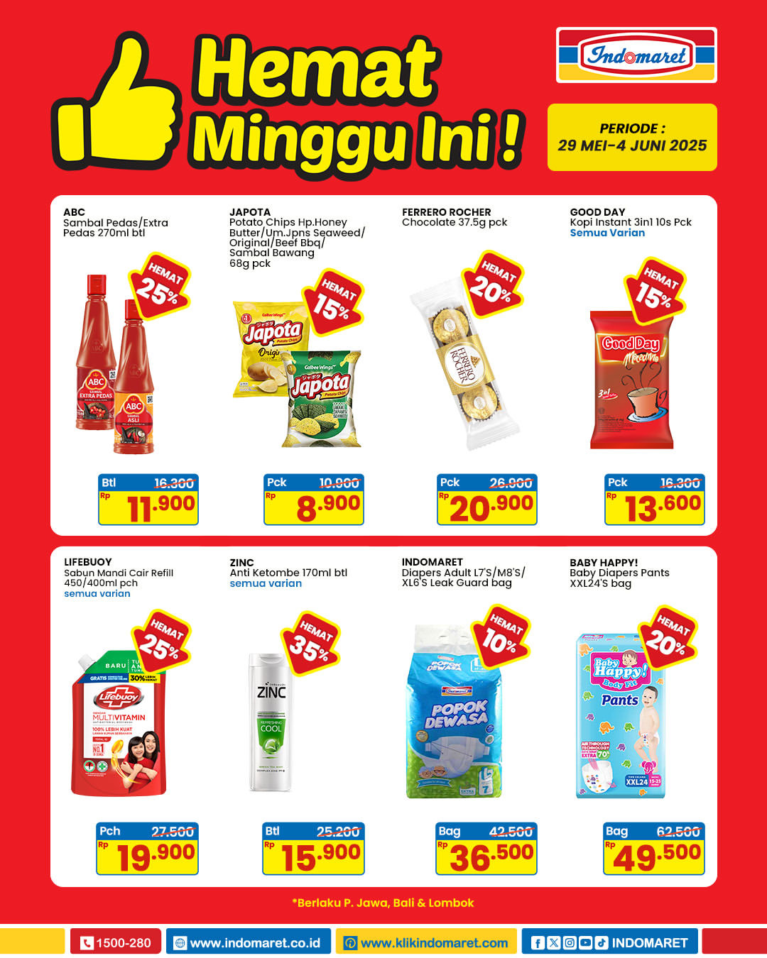 Promo Indomaret Hemat Minggu Ini 29 Mei - 4 Juni 2025