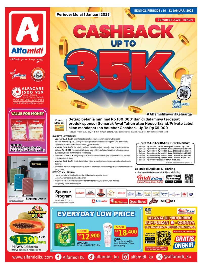 Kalalog Promo Alfamidi Periode 16 - 31 Januari 2024 - Image 2