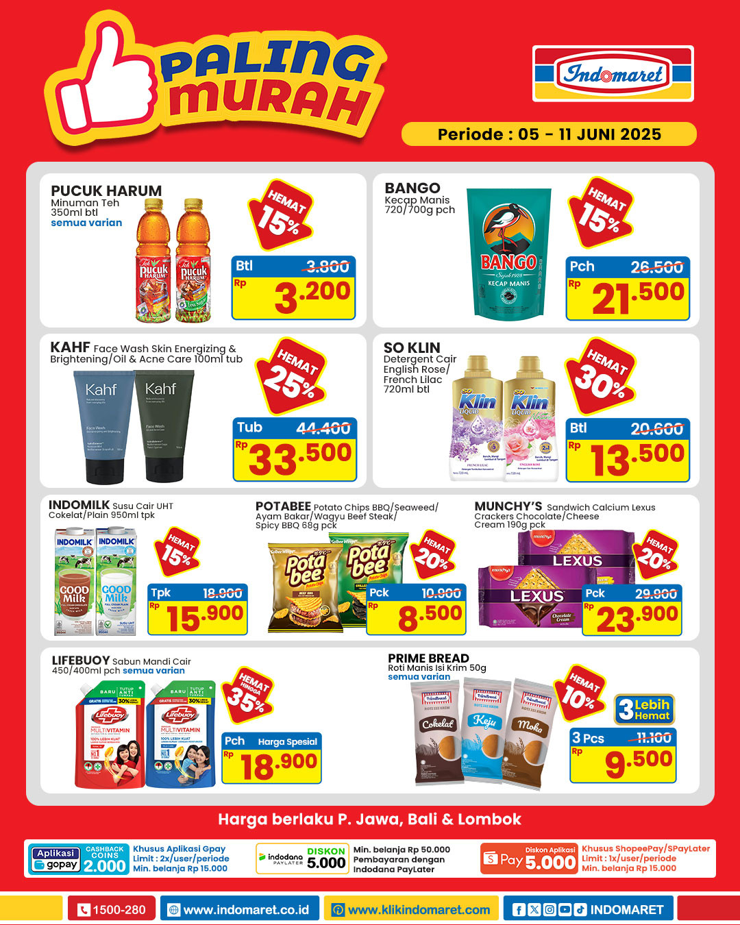 Promo Indomaret Paling Murah 5 - 11 Juni 2025