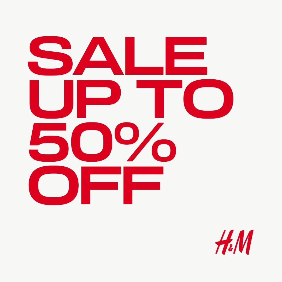 Promo H&M End of Season 2025 Sale Diskon s/d 50%