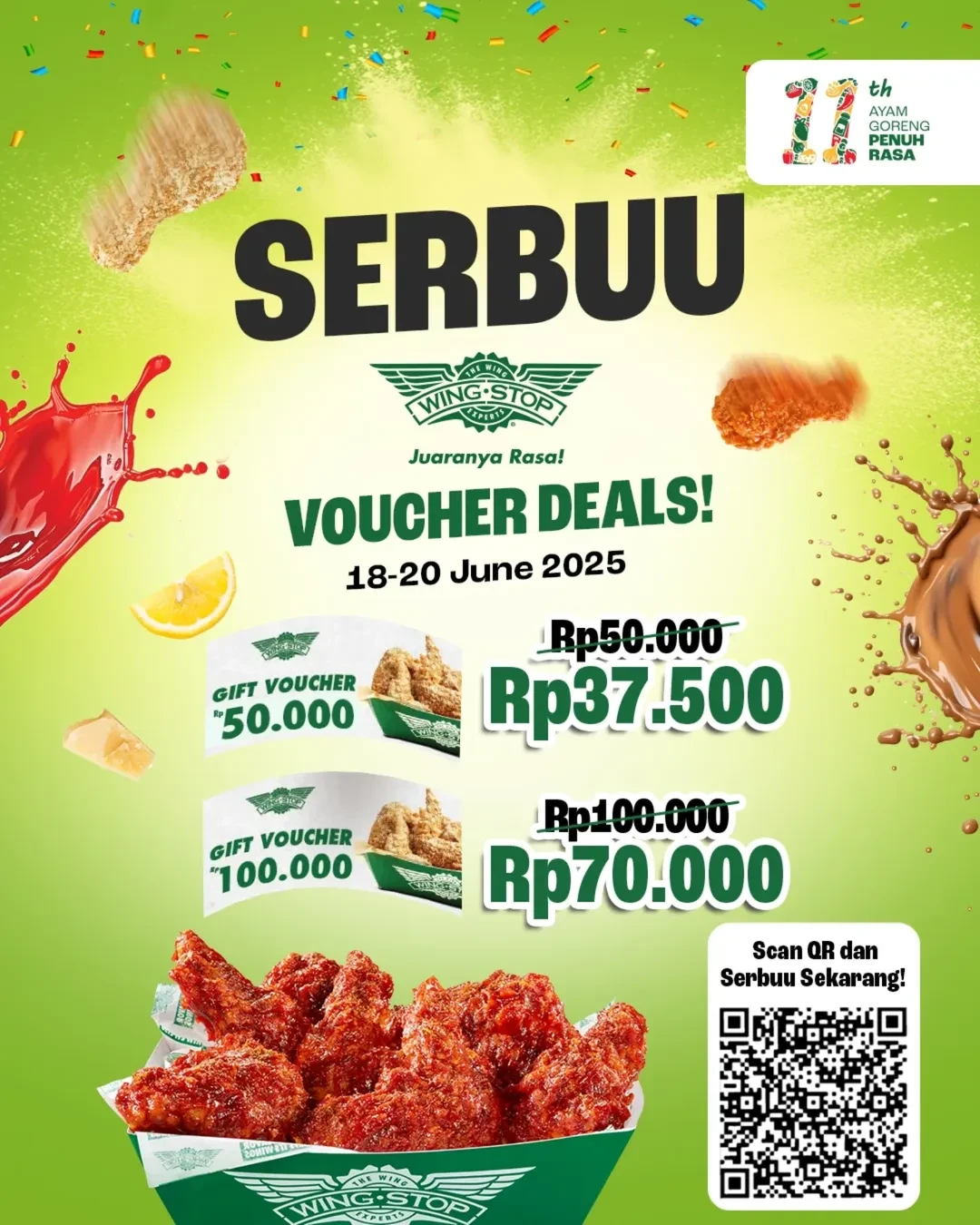 Promo Wingstop Voucher Deals - Image 2