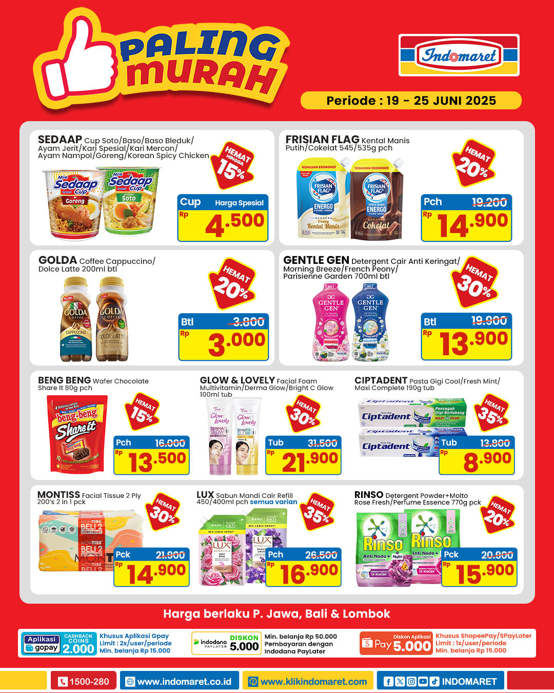 Promo Indomaret Paling Murah 19 - 25 Juni 2025