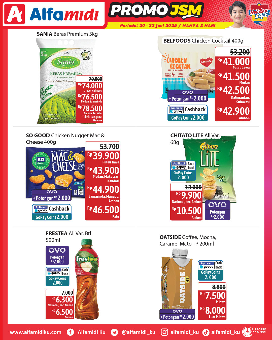 Promo Alfamidi JSM Periode 20 - 22 Juni 2025