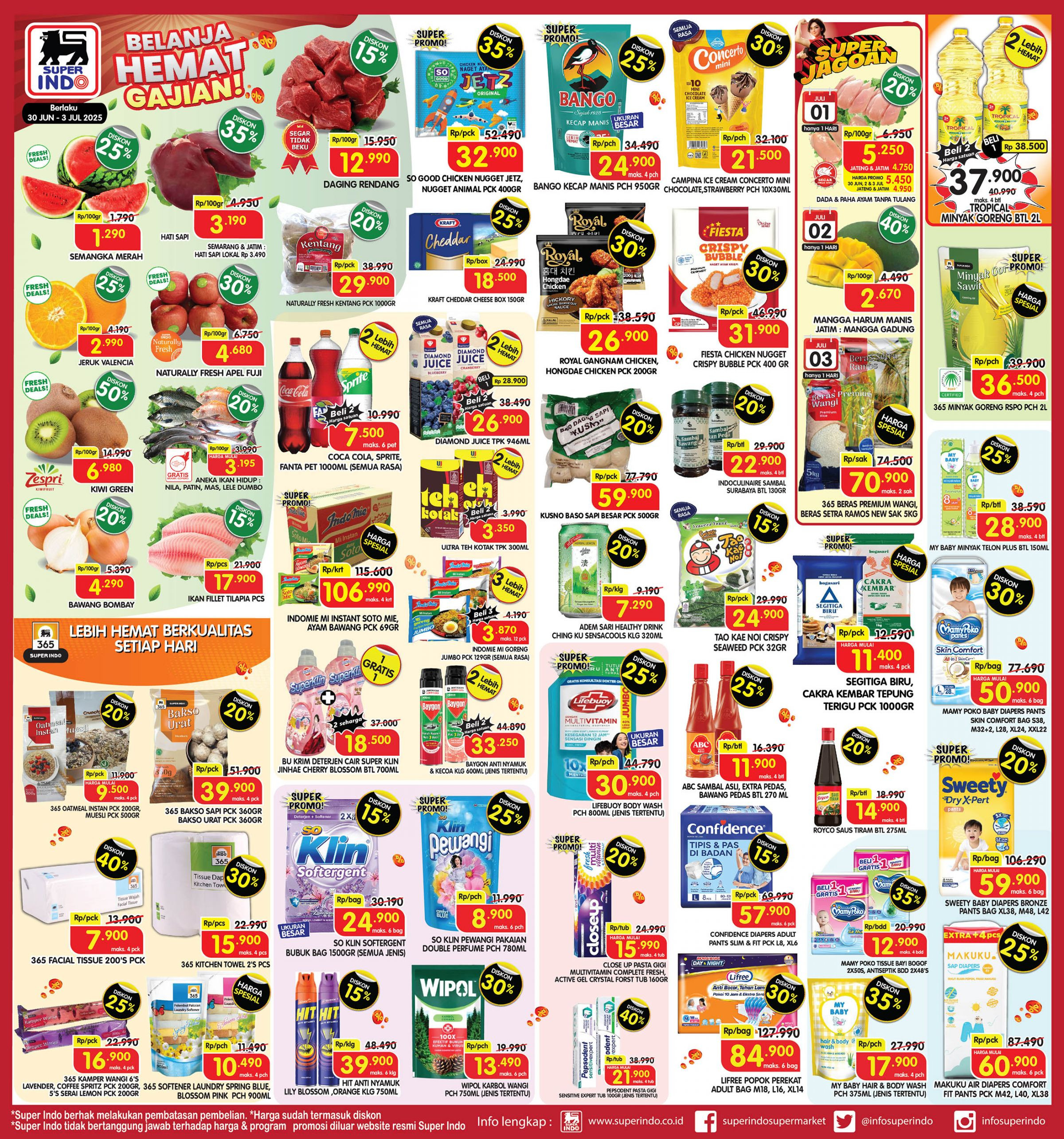 Promo Superindo Periode 30 Juni - 3 Juli 2025 - Image 2