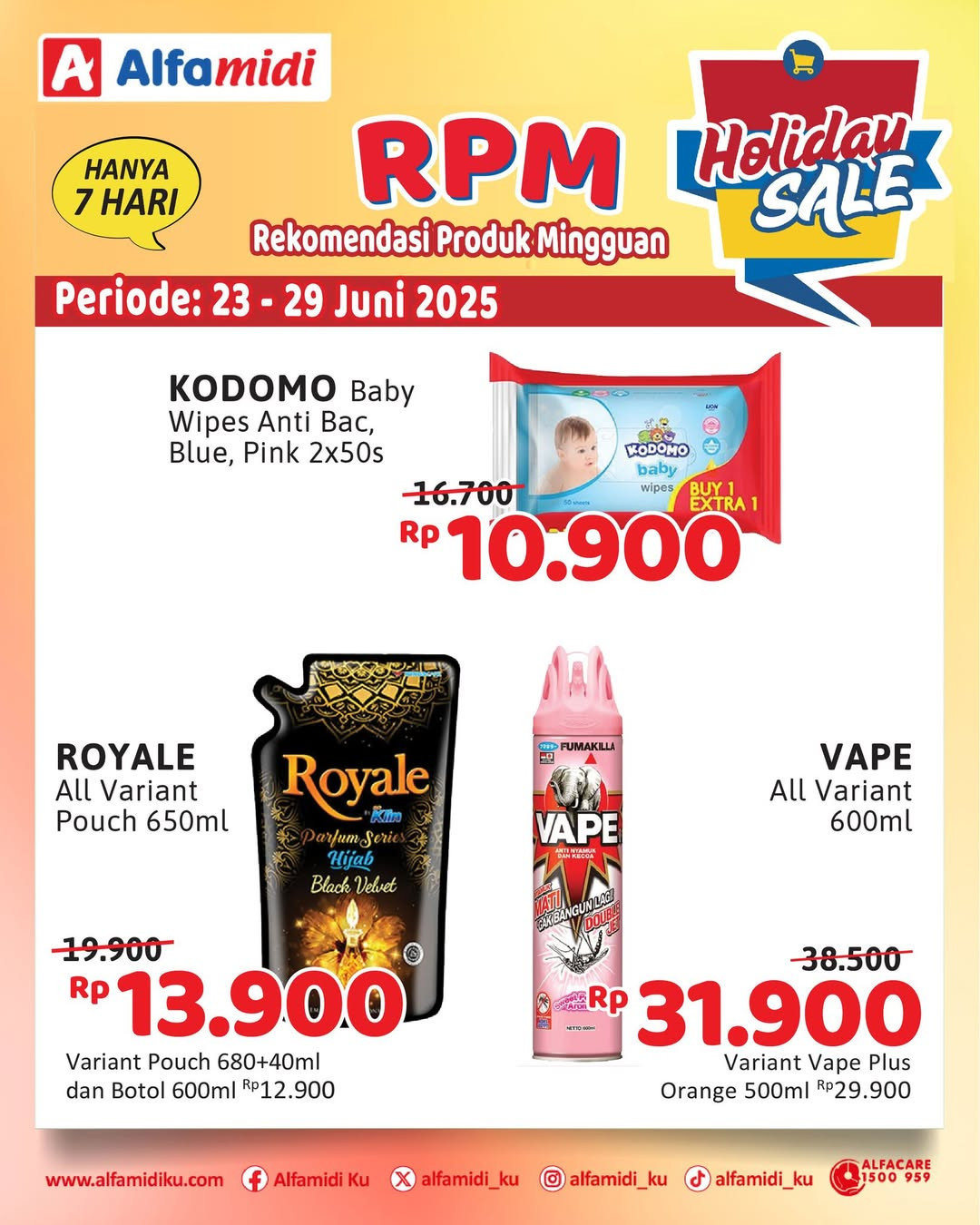 Promo Alfamidi RPM Periode 30 Juni - 6 Juli 2025