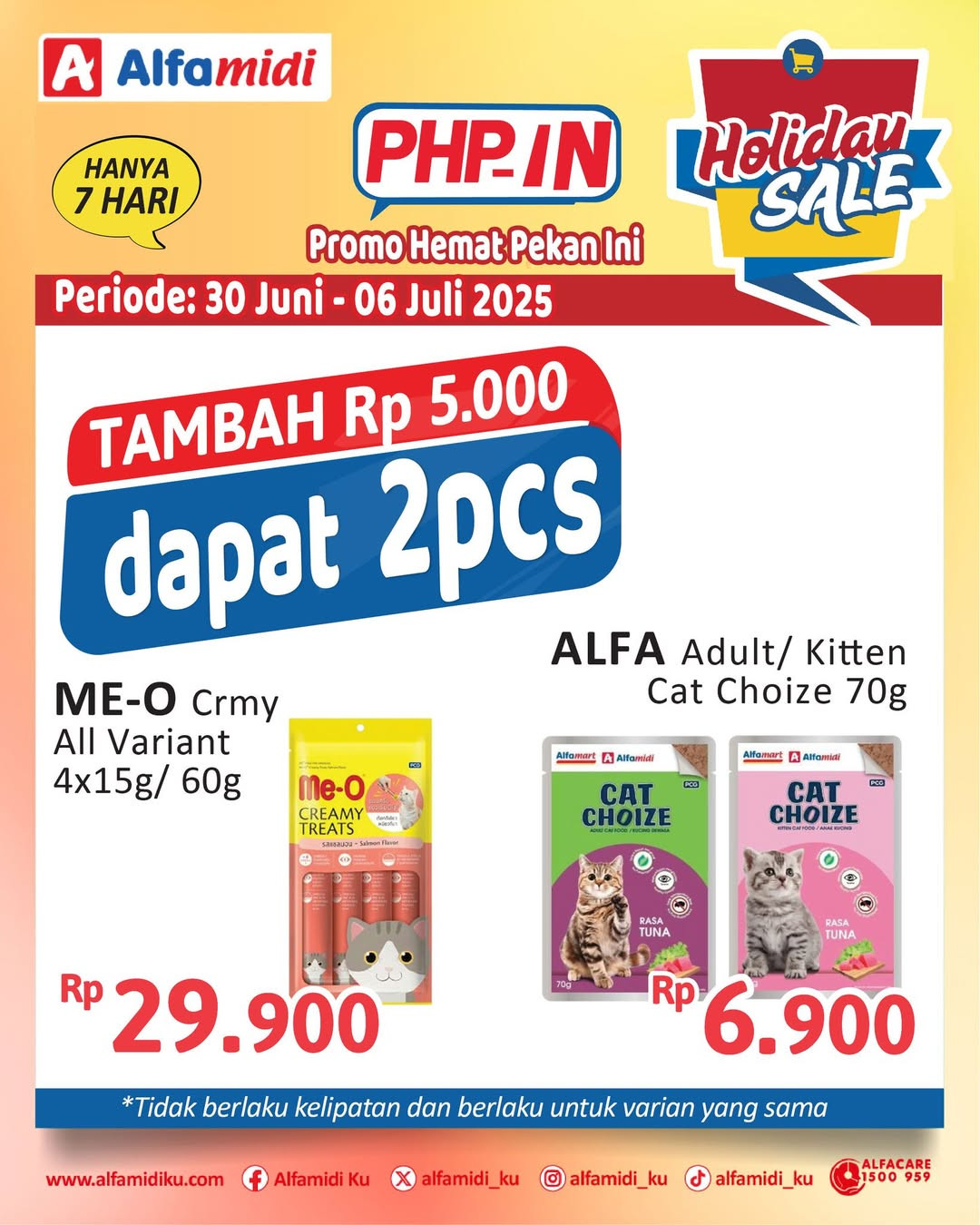 Promo Alfamidi PHPin Periode 30 Juni - 6 Juli 2025