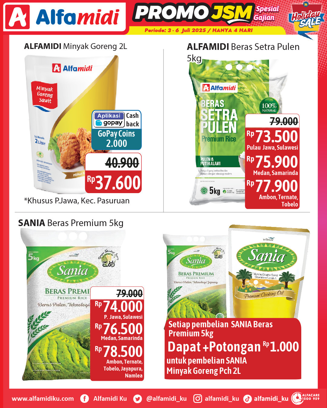 Promo Alfamidi JSM Periode 3 - 6 Juli 2025