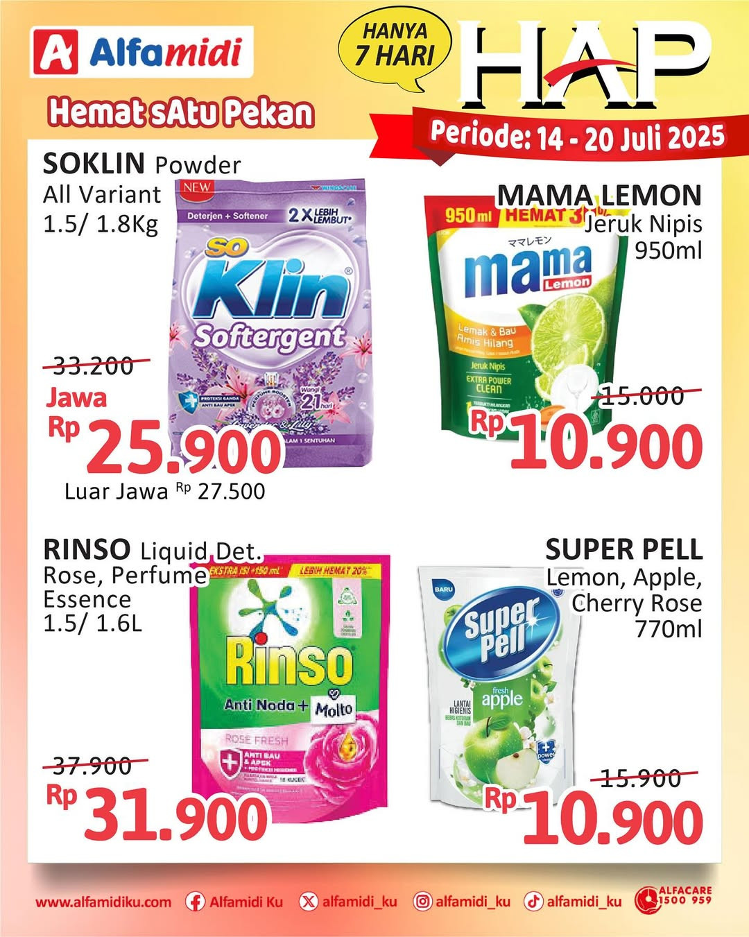 Promo Alfamidi HAP Periode 14 - 20 Juli 2025 - Image 2