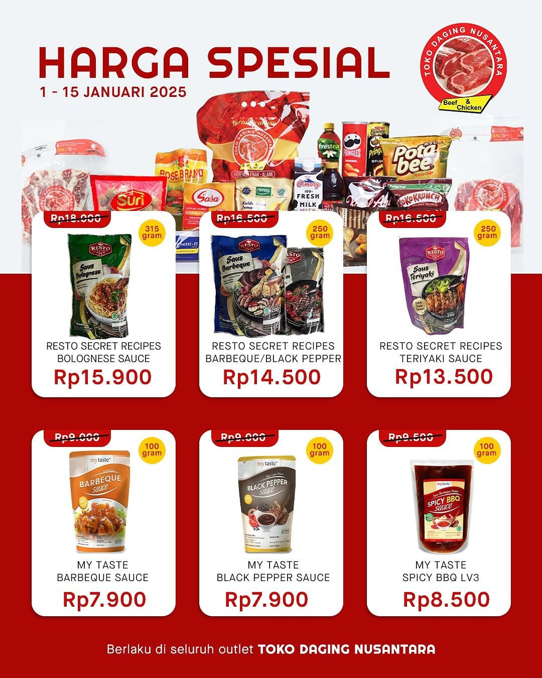 Promo Toko Daging Nusantara Periode 1 - 15 Januari 2025 - Image 12