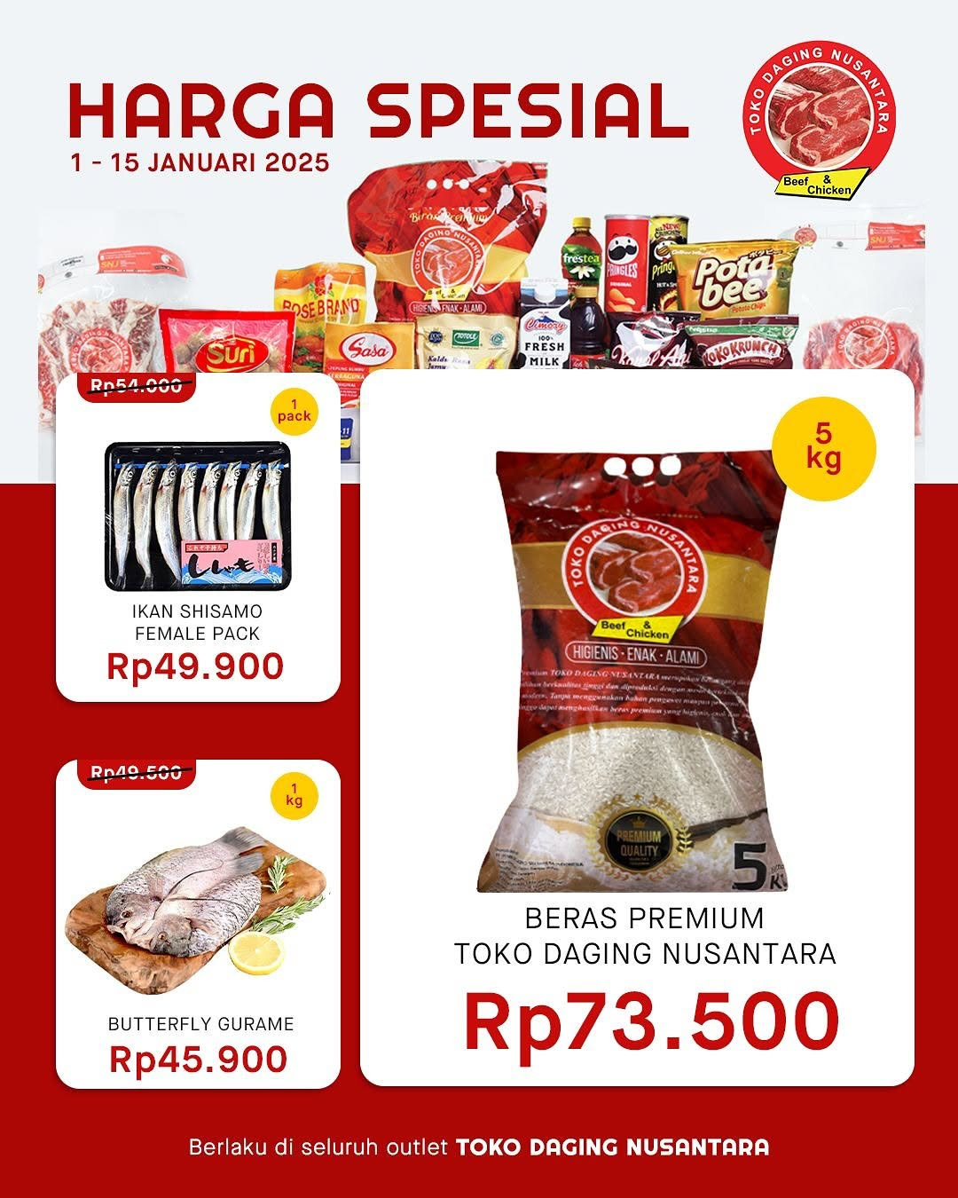 Promo Toko Daging Nusantara Periode 1 - 15 Januari 2025 - Image 2
