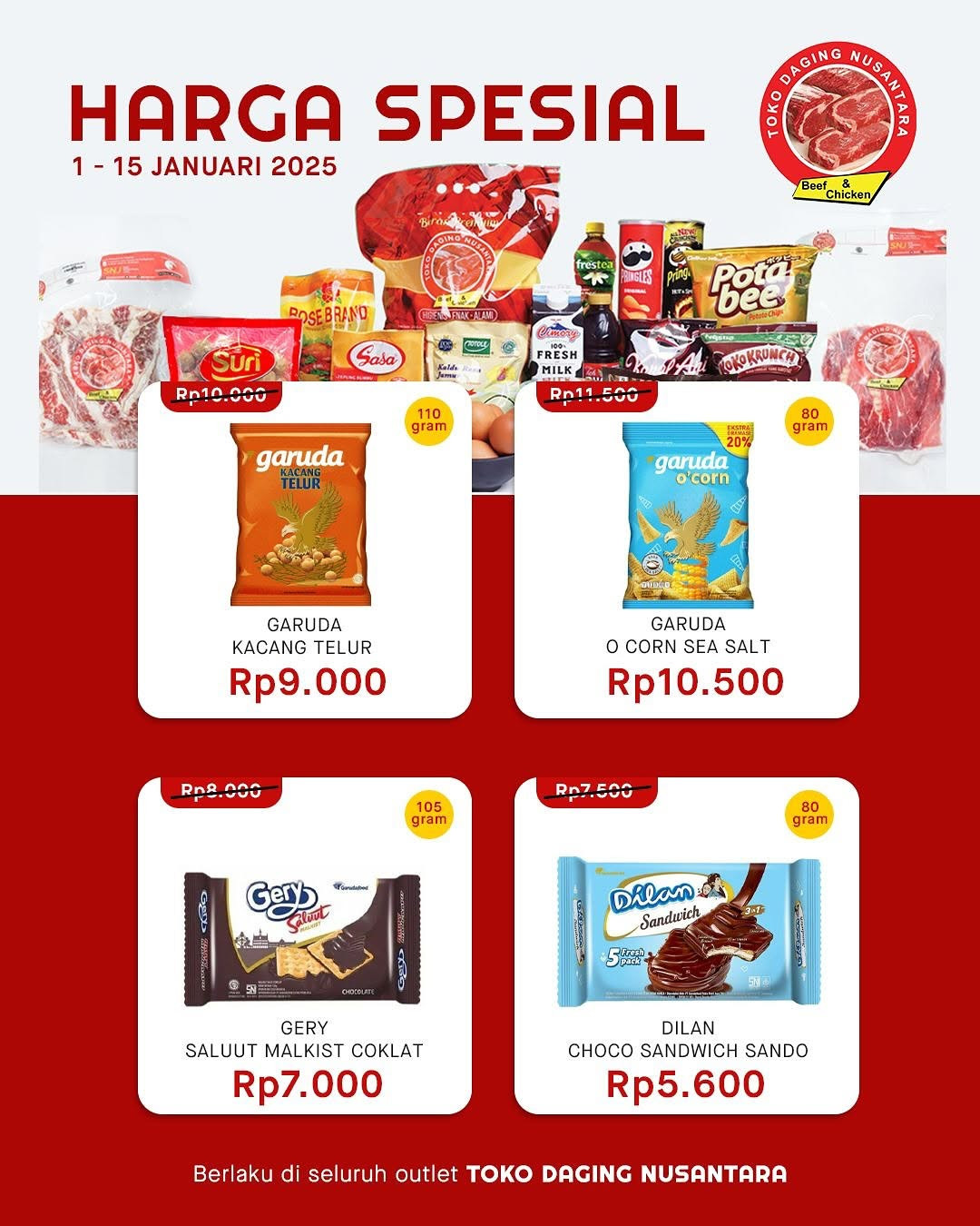 Promo Toko Daging Nusantara Periode 1 - 15 Januari 2025 - Image 14